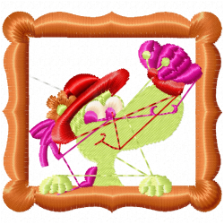 Turtle Embroidery Design 2 Turtle Embroidery Design 2